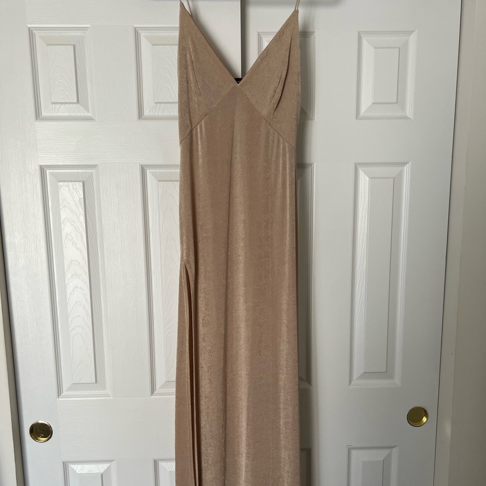 Champagne Maxi Dress